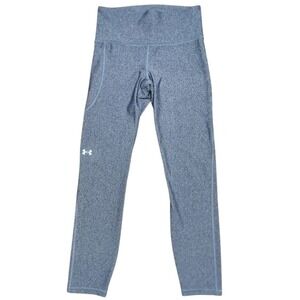 Under Armour HeatGear Compression Leggings Women's Small Gray Athletic F51